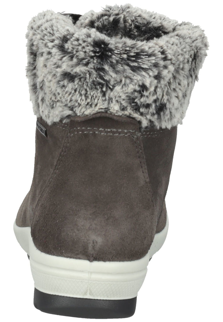 Stiefeletten IMAC Stiefelette Veloursleder Dunkelgrau Warmfutter