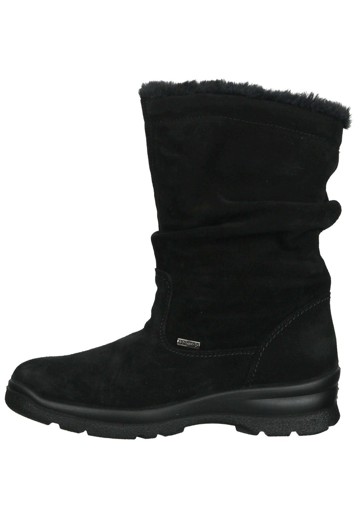 Stiefeletten IMAC Stiefelette Veloursleder Schwarz Warmfutter