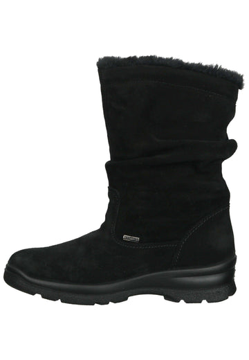 Stiefeletten IMAC Stiefelette Veloursleder Schwarz Warmfutter
