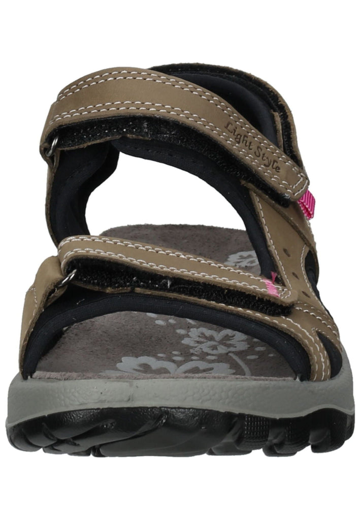 IMAC Wanderschuhe Leder Beige/Schwarz