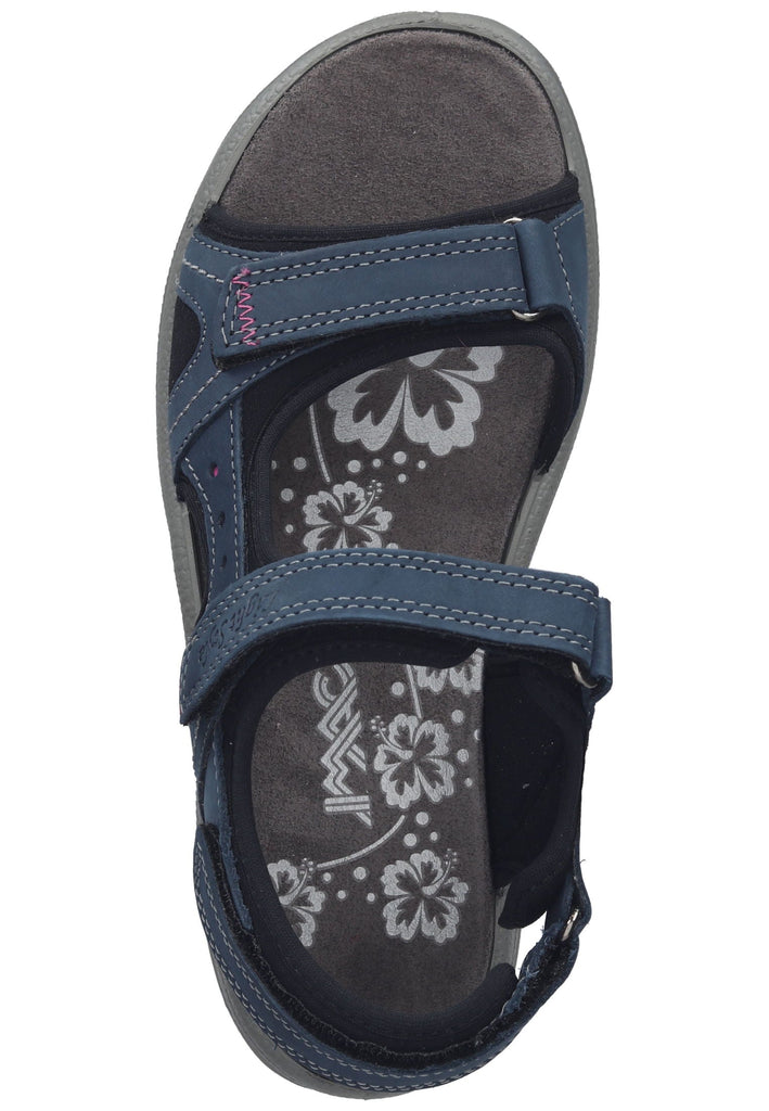IMAC Wanderschuhe Leder Blau/Schwarz