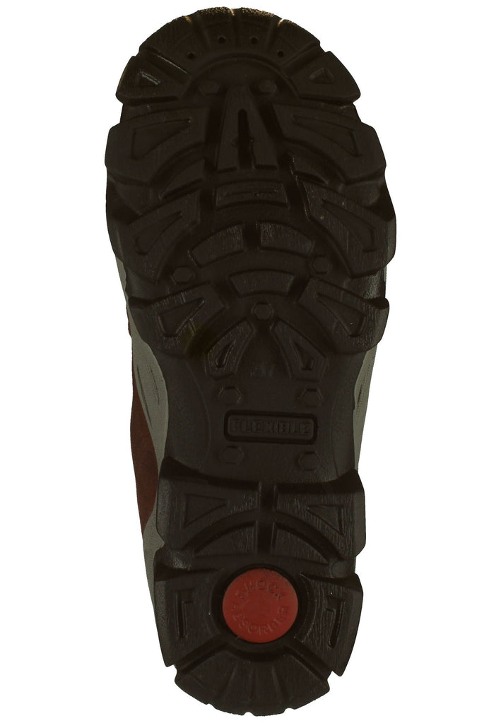 IMAC Wanderschuhe Leder Weinrot Warmfutter