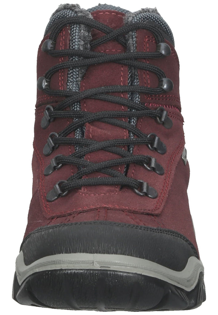 IMAC Wanderschuhe Leder Weinrot Warmfutter