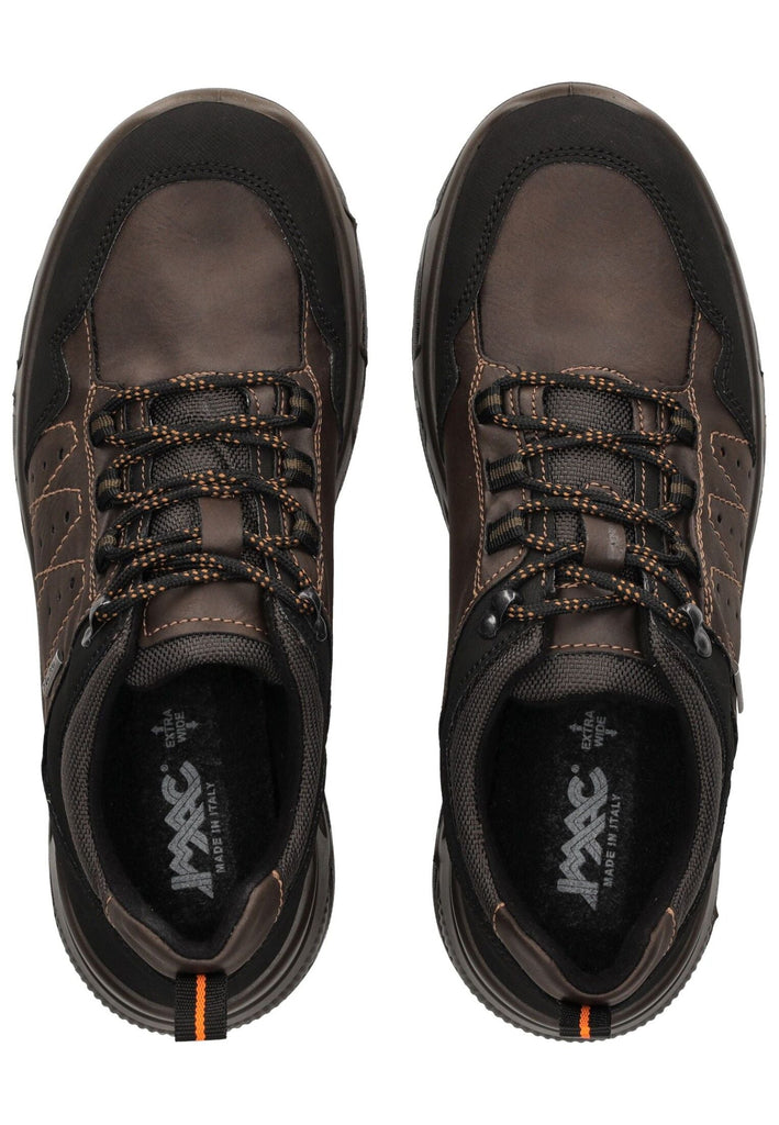 IMAC Wanderschuhe Lederimitat Dunkelbraun