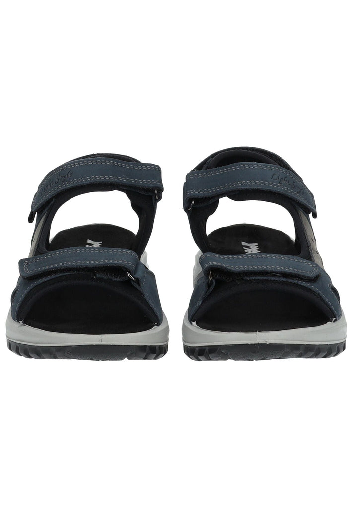 IMAC Wanderschuhe Nubukleder Blau/Grau