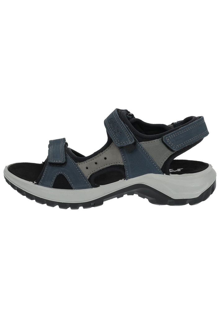 IMAC Wanderschuhe Nubukleder Blau/Grau