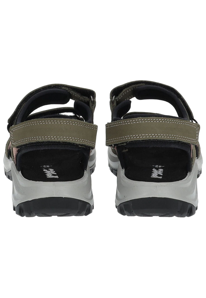 IMAC Wanderschuhe Nubukleder Grün/Beige