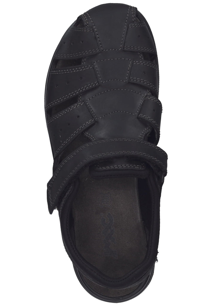 IMAC Wanderschuhe Nubukleder Schwarz