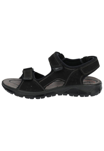 IMAC Wanderschuhe Nubukleder Schwarz/Grau