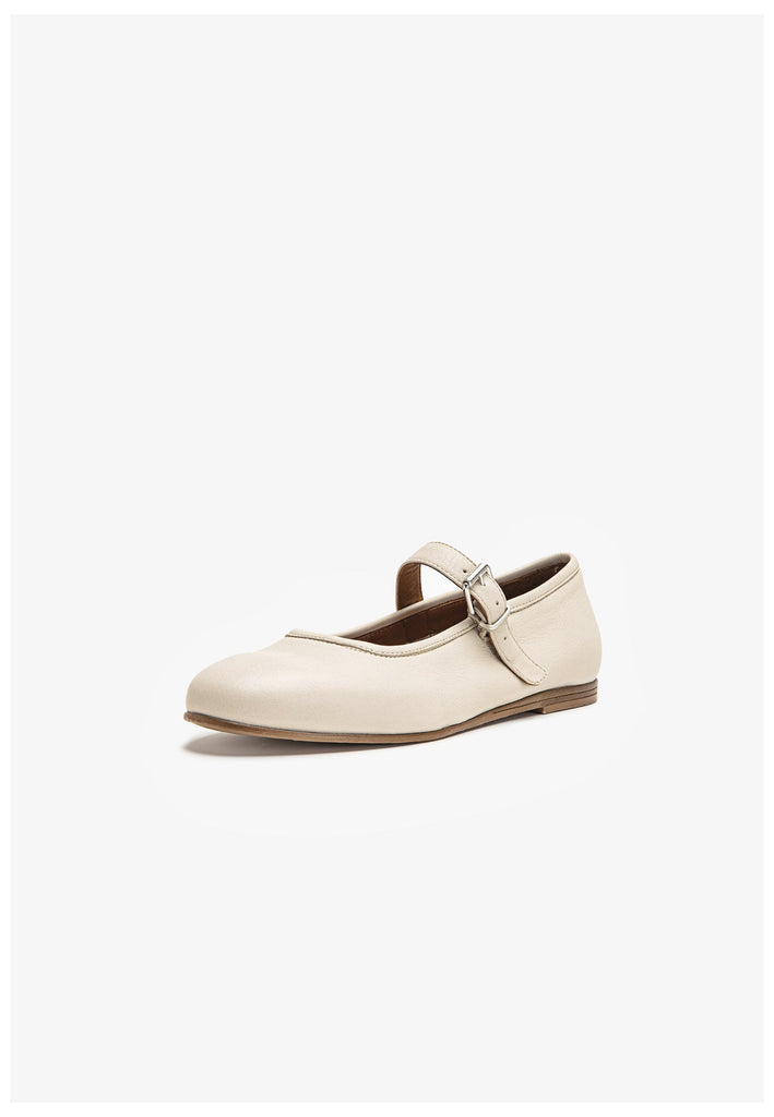 Inuovo Ballerinas Leder Beige