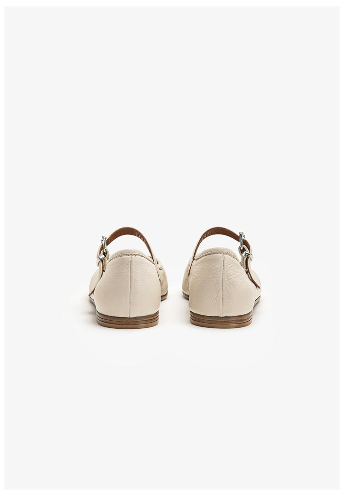 Inuovo Ballerinas Leder Beige