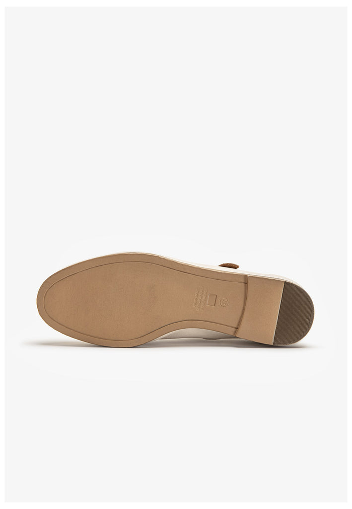 Inuovo Ballerinas Leder Beige