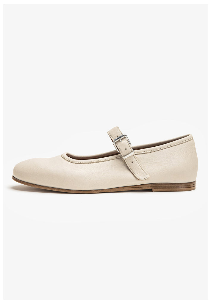 Inuovo Ballerinas Leder Beige