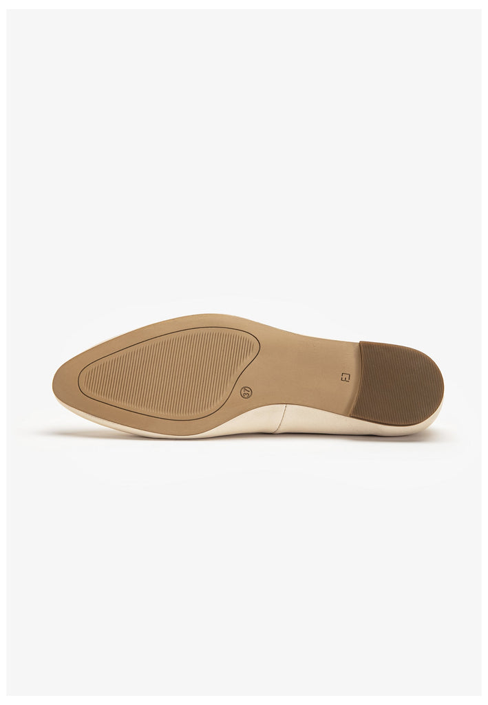 Inuovo Ballerinas Leder Beige