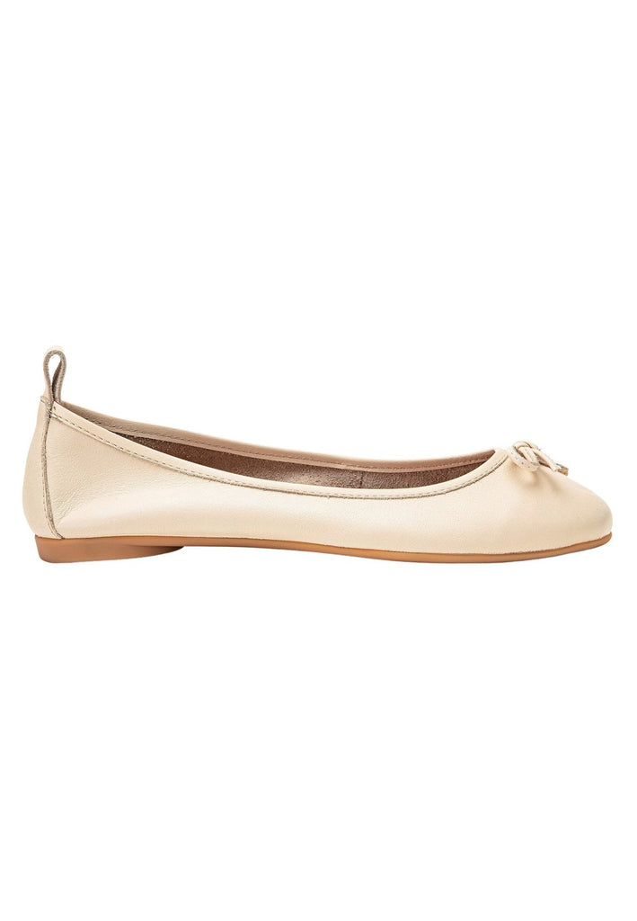 Inuovo Ballerinas Leder Beige