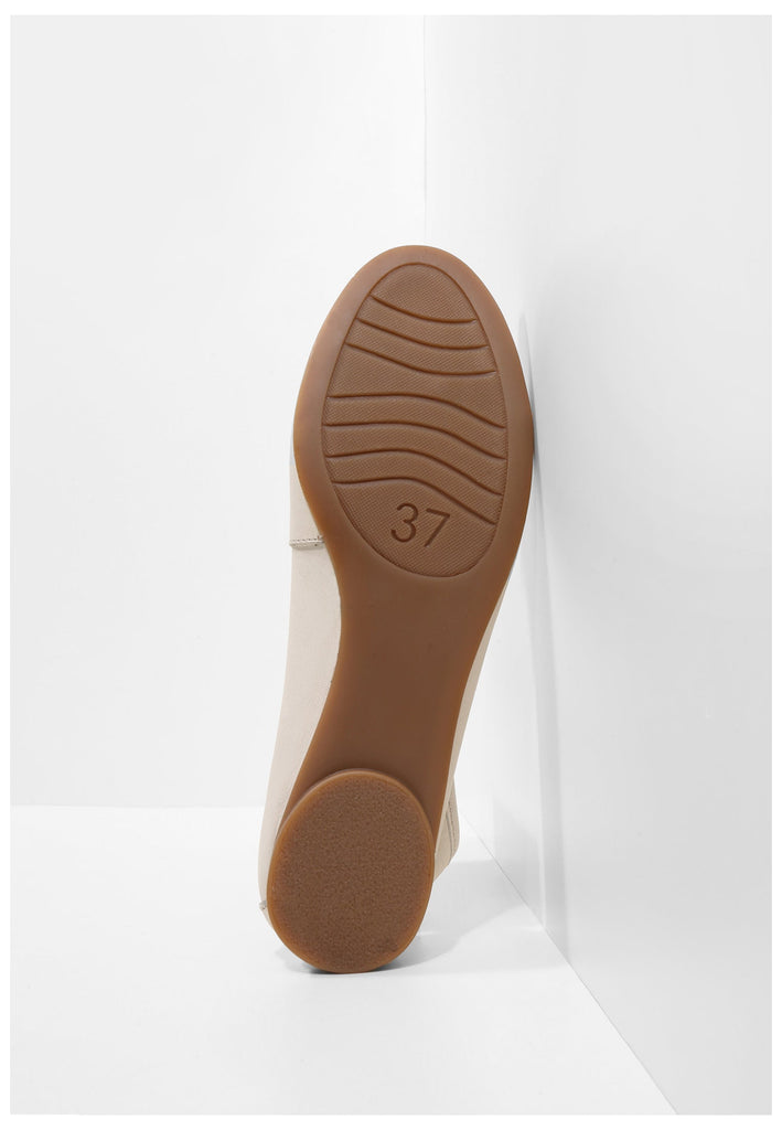 Inuovo Ballerinas Leder Beige