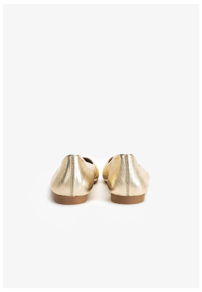 Inuovo Ballerinas Leder Gold