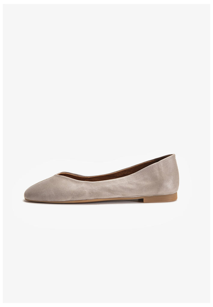 Inuovo Ballerinas Leder Grau
