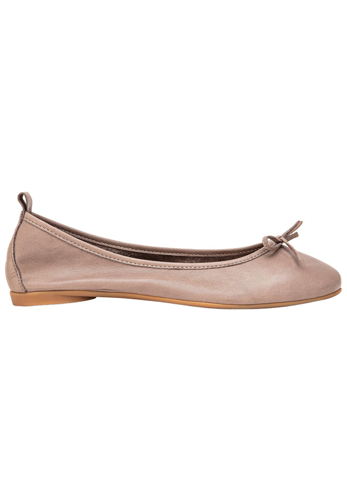 Inuovo Ballerinas Leder Grau