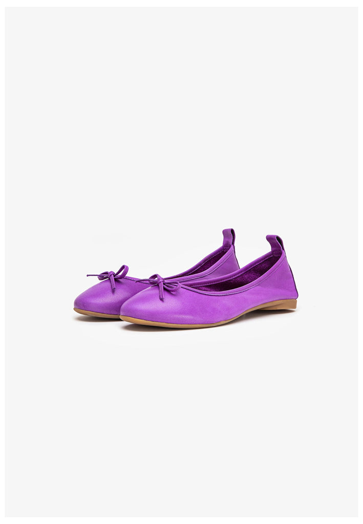 Inuovo Ballerinas Leder Lila