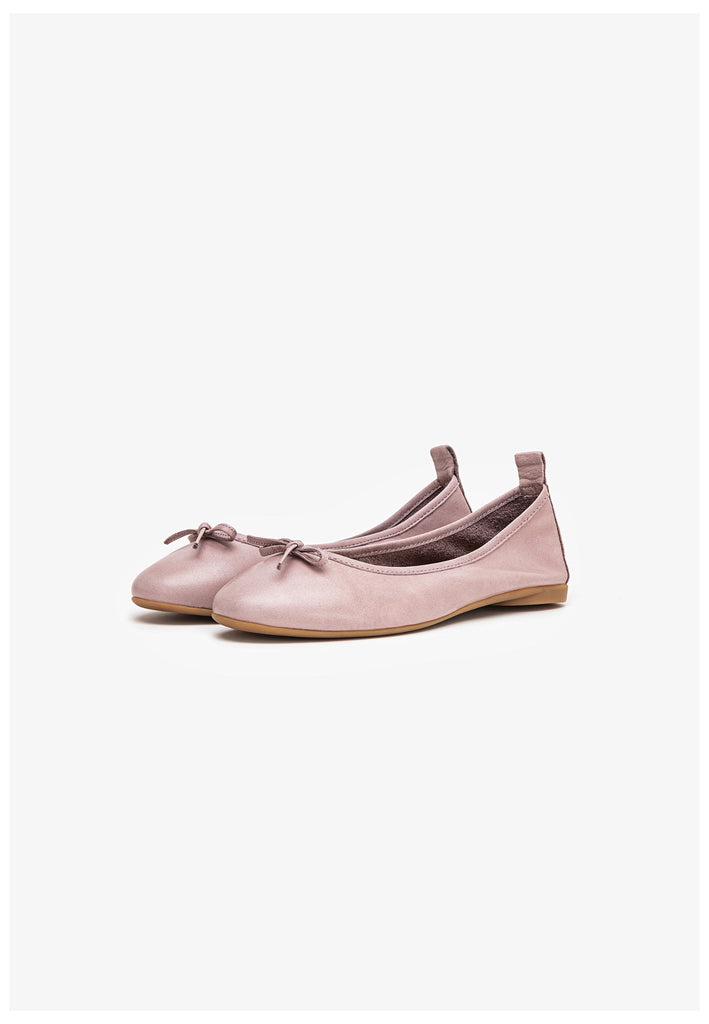 Inuovo Ballerinas Leder Lilac