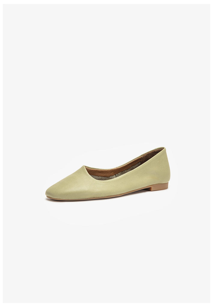 Inuovo Ballerinas Leder Olive