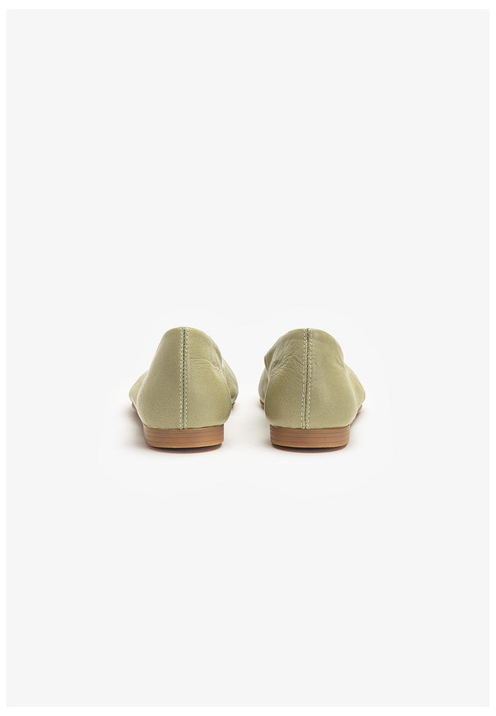 Inuovo Ballerinas Leder Olive