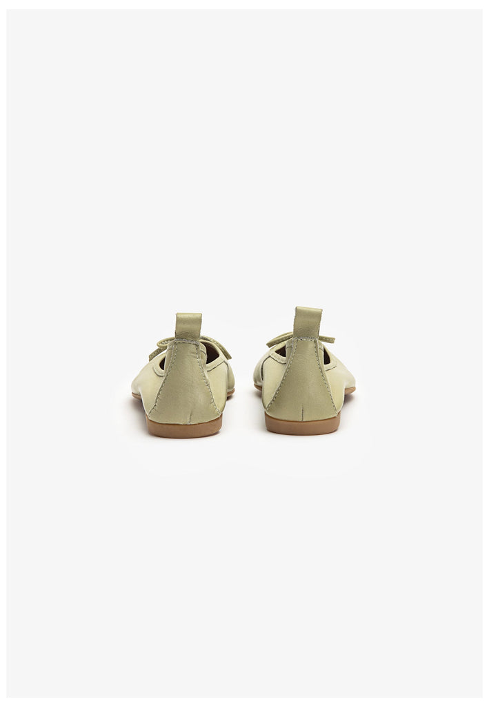 Inuovo Ballerinas Leder Olive