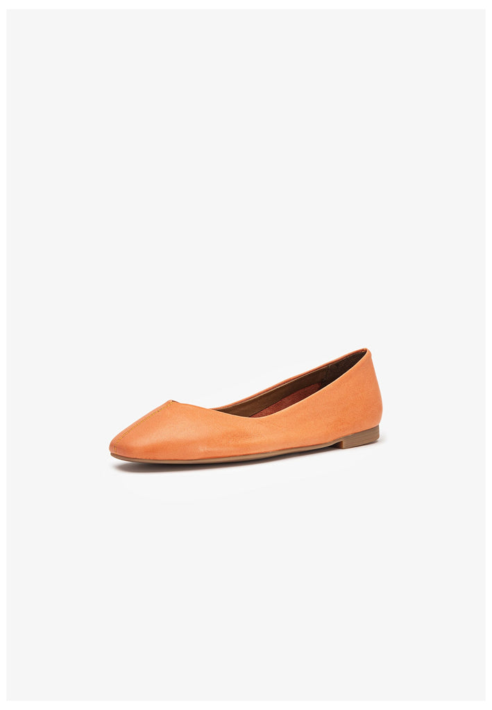 Inuovo Ballerinas Leder Orange