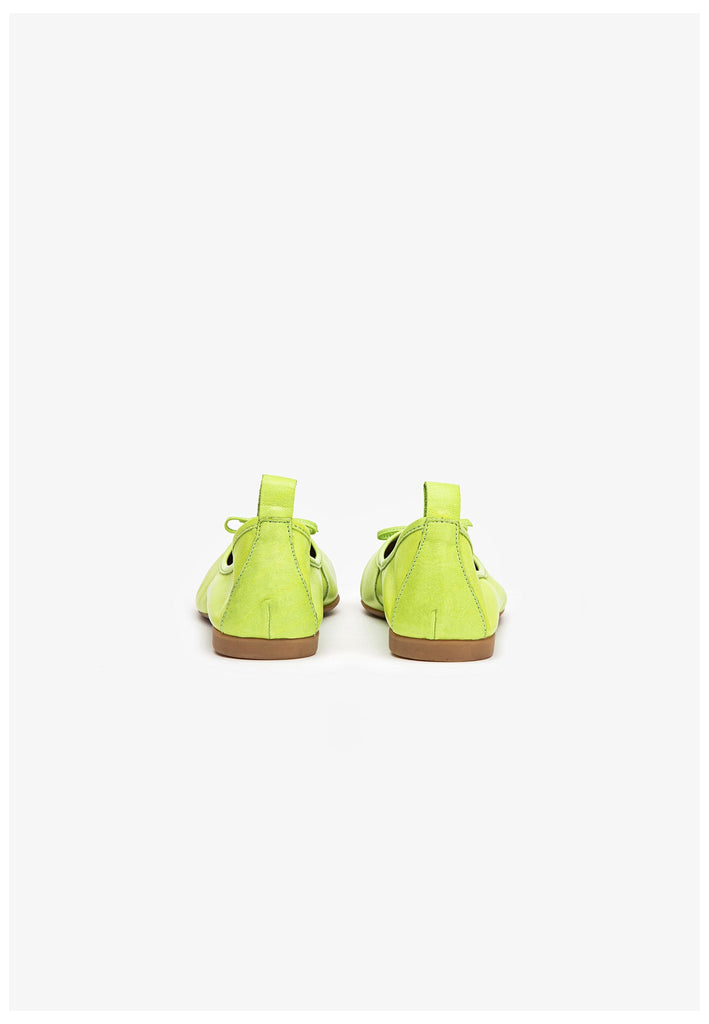 Inuovo Ballerinas Leder Pistachio
