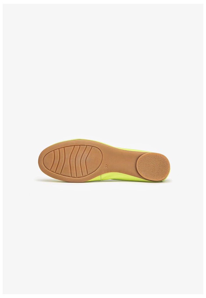Inuovo Ballerinas Leder Pistachio