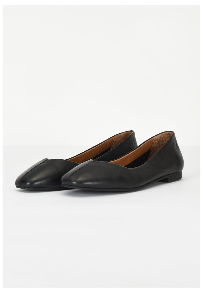 Inuovo Ballerinas Leder Schwarz