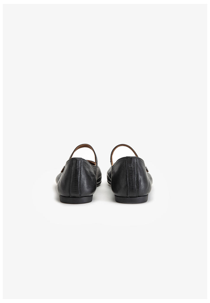 Inuovo Ballerinas Leder Schwarz