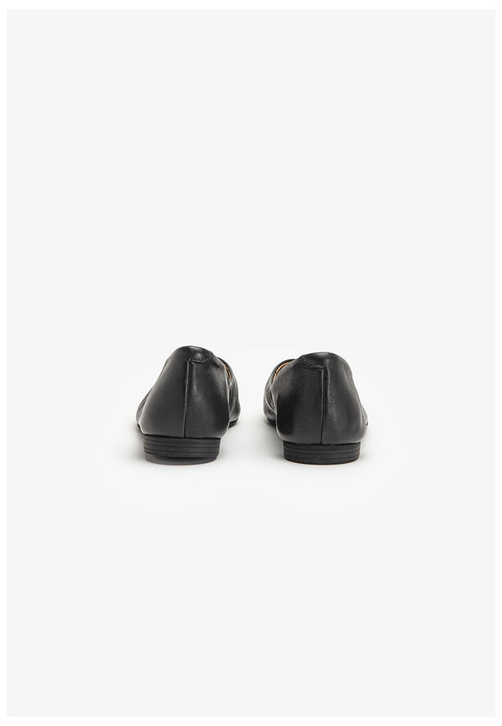Inuovo Ballerinas Leder Schwarz
