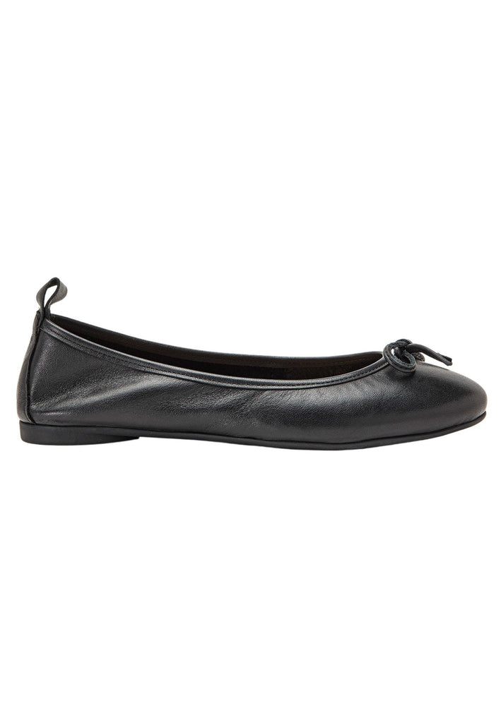 Inuovo Ballerinas Leder Schwarz