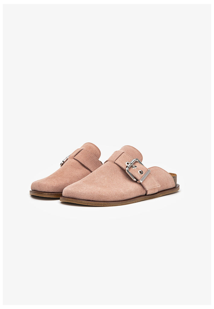 Inuovo Clogs Veloursleder Coral