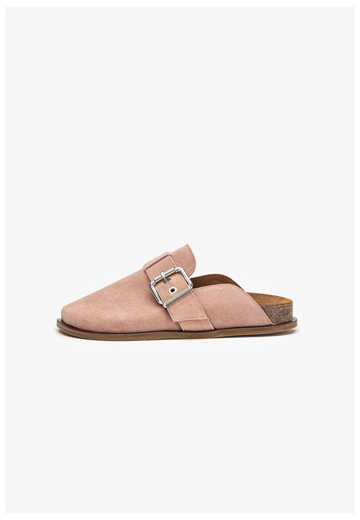 Inuovo Clogs Veloursleder Coral