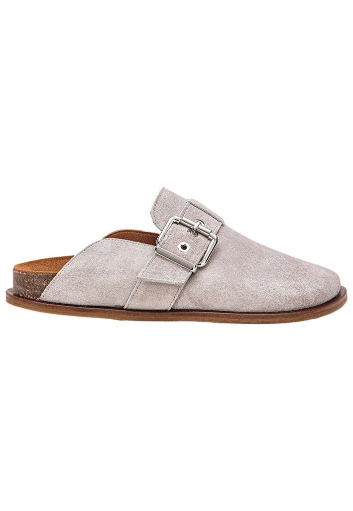 Inuovo Clogs Veloursleder Stone