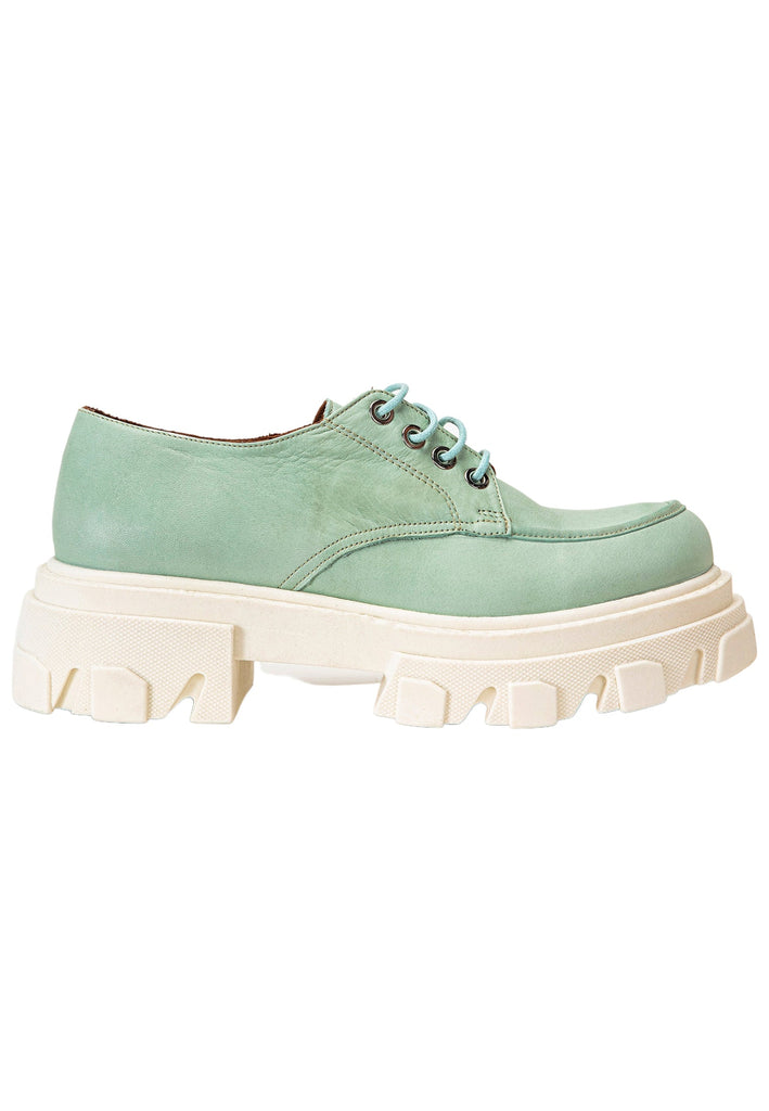 Inuovo Halbschuhe Leder Aqua