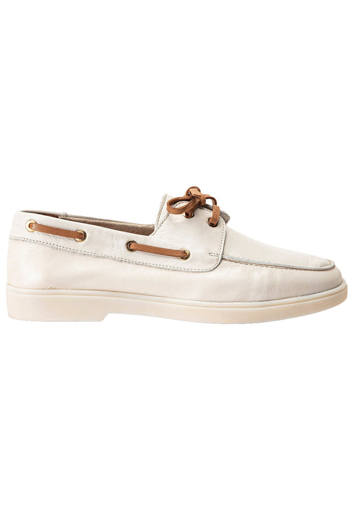 Inuovo Halbschuhe Leder Creme