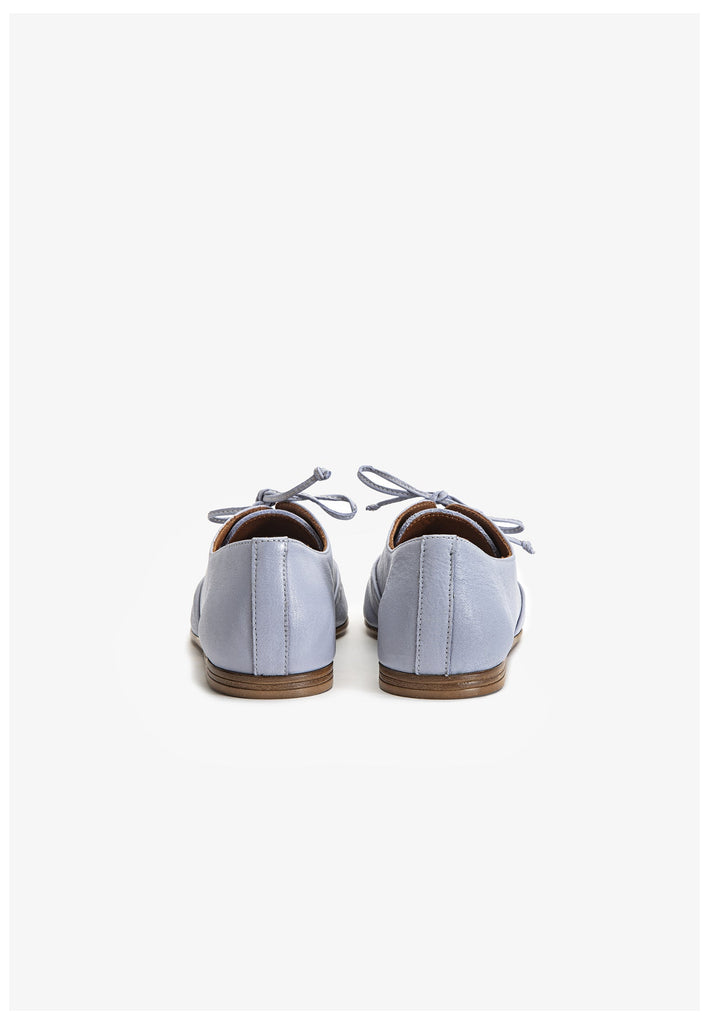 Inuovo Halbschuhe Leder Hellblau