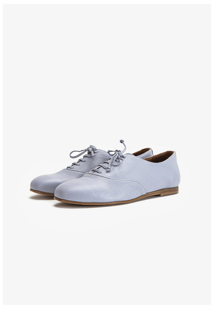 Inuovo Halbschuhe Leder Hellblau