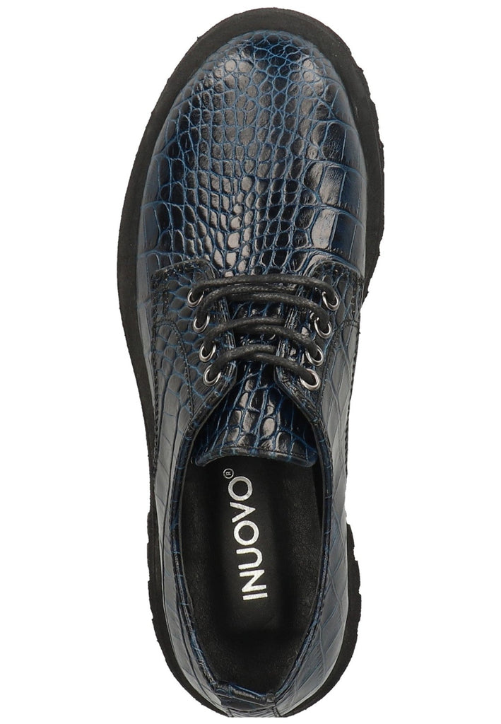 Inuovo Halbschuhe Leder Navy