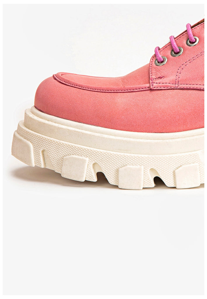Inuovo Halbschuhe Leder Pink