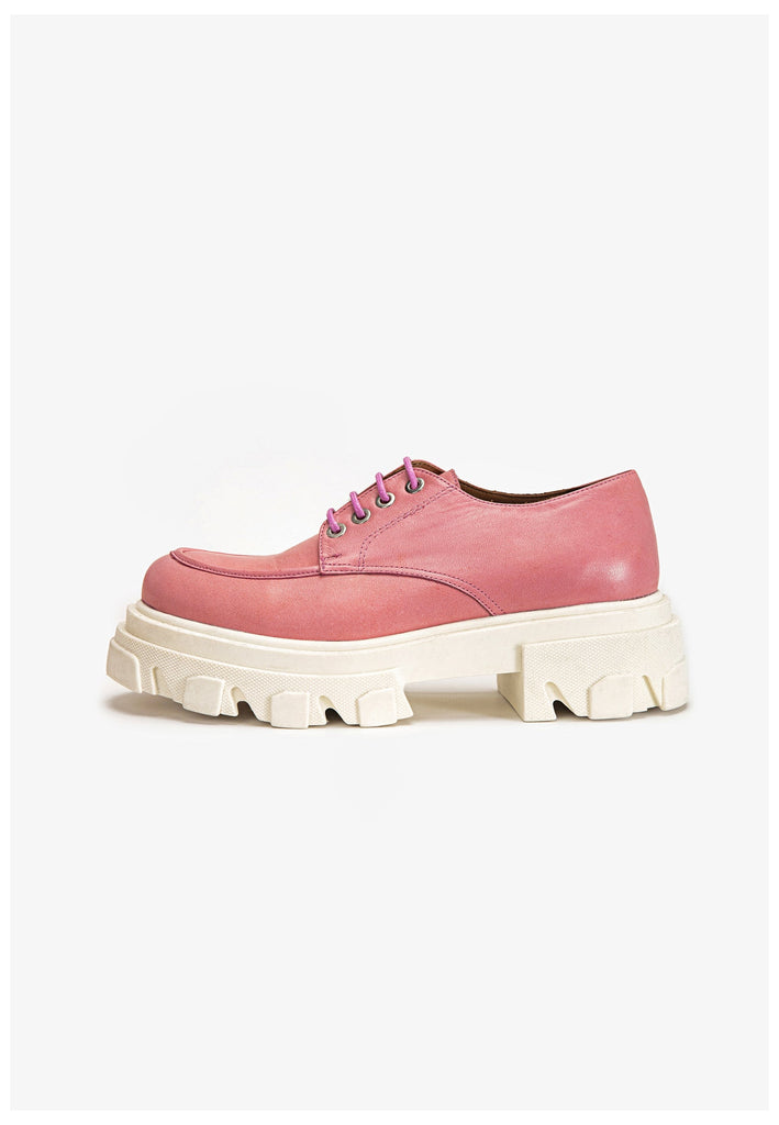 Inuovo Halbschuhe Leder Pink