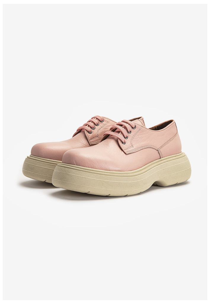 Inuovo Halbschuhe Leder Rosa