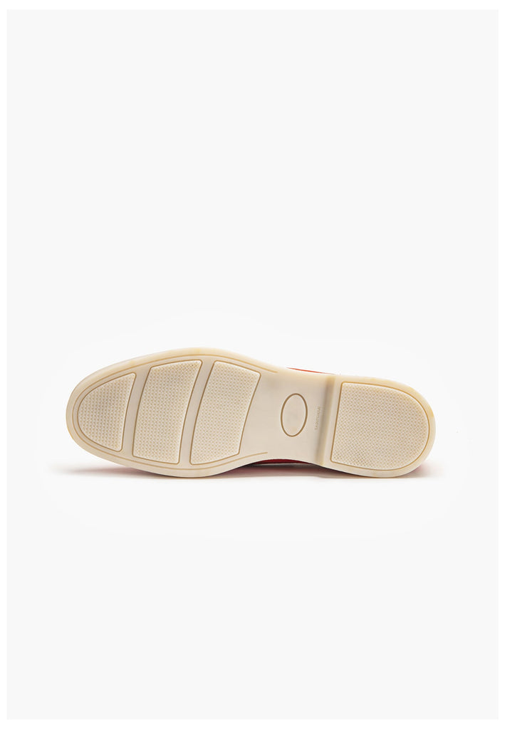 Inuovo Halbschuhe Leder Rot