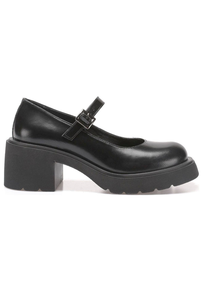 Inuovo Halbschuhe Leder Schwarz