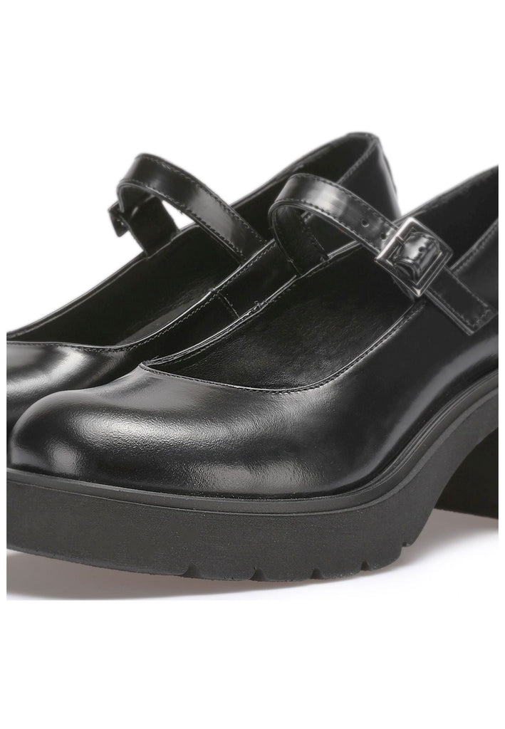 Inuovo Halbschuhe Leder Schwarz