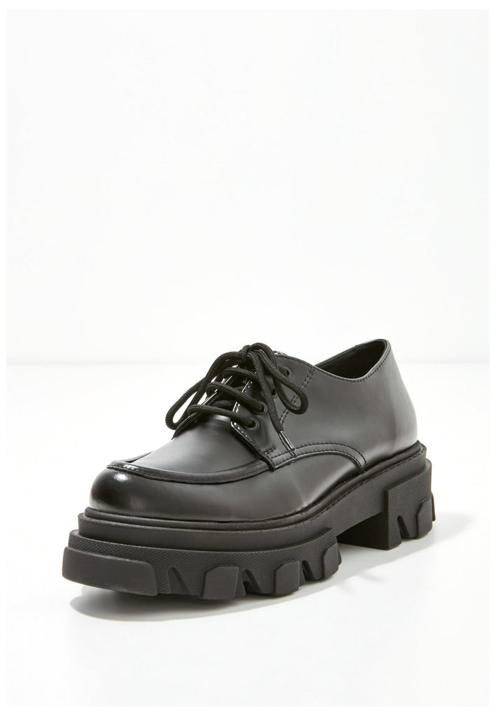 Inuovo Halbschuhe Leder Schwarz